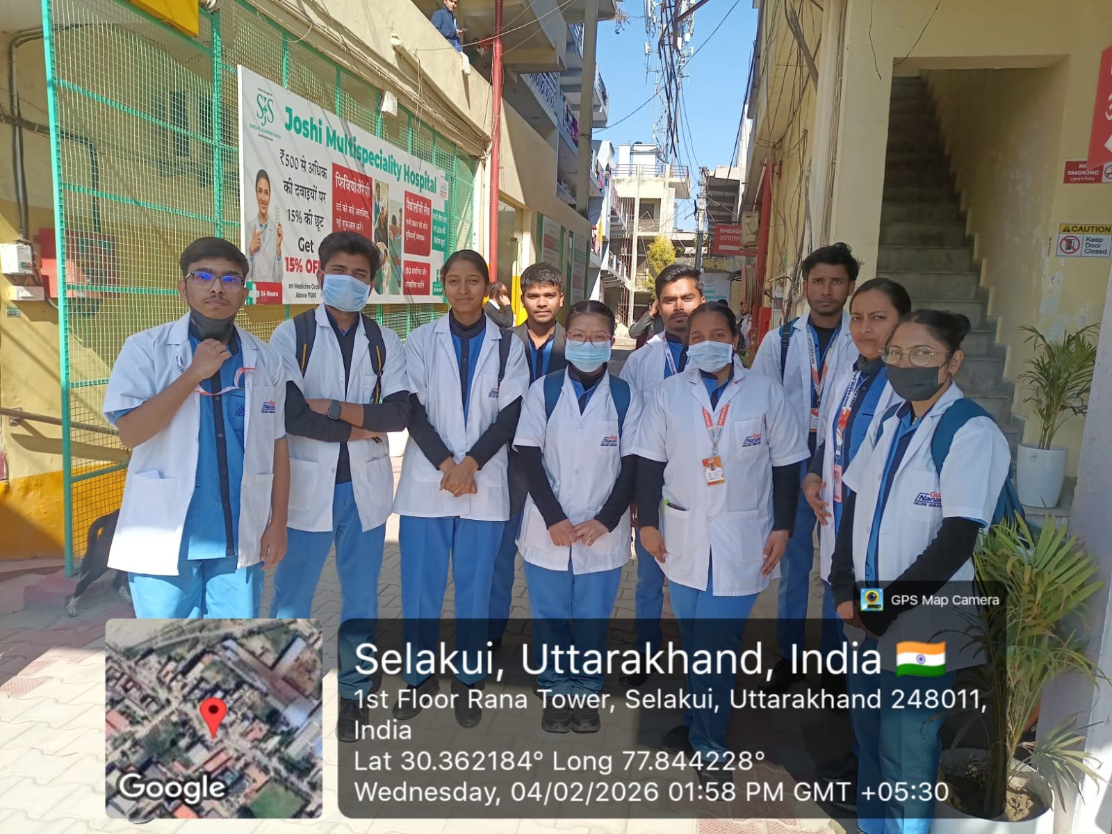 Clinical posting student